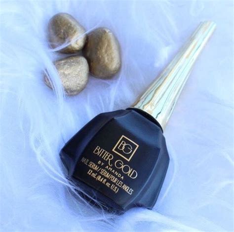 Unique #antibiting #nailpolish💅 by @bittergold to strengthen nails in a unique and #beautiful😍 ...