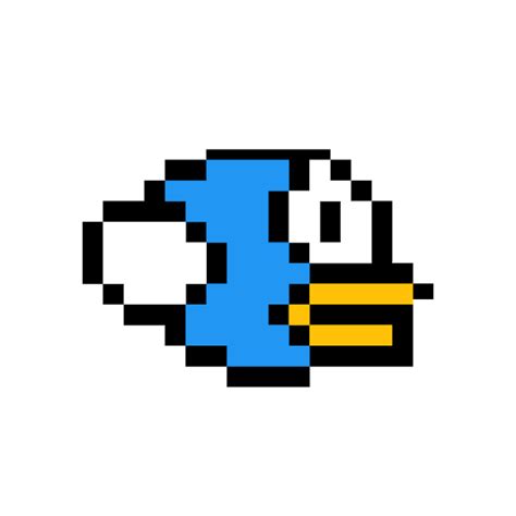 Flappy Bird Pixel Art Png Image Transparent Png Arts | Images and ...