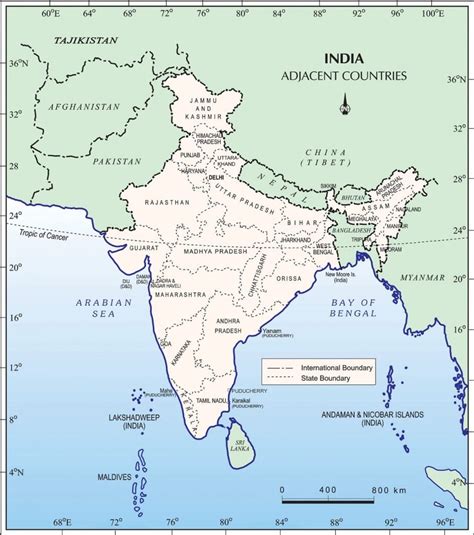 India's Land Borders and Who Guards Them