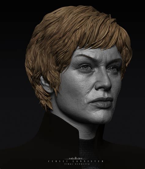 ArtStation - Cersei Lannister - Lena Headey, Vimal Kerketta | Cersei ...