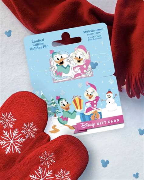 New 2023 Disney Gift Cards With Holiday Pins Are Available Now!