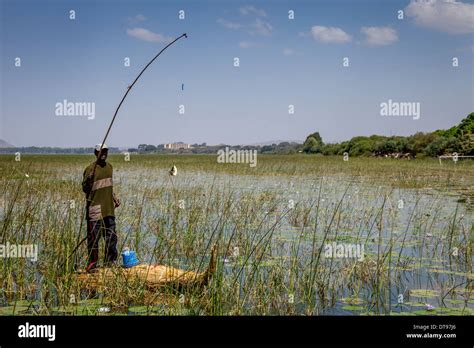 Fisherman, Lake Hawassa, Hawassa, Ethiopia Stock Photo - Alamy