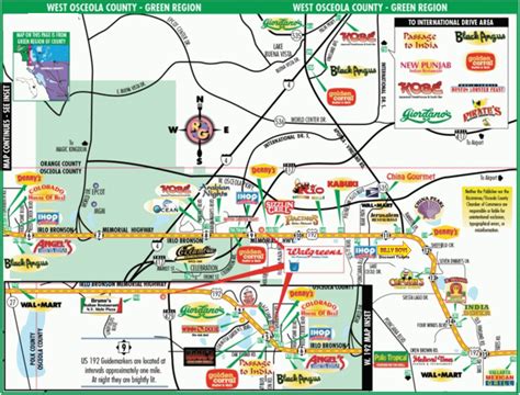 Orlando Florida Theme Parks Map | Printable Maps