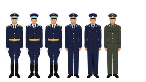 [USSR-AU] Soviet Air Force Officer Uniforms by etccommand on DeviantArt