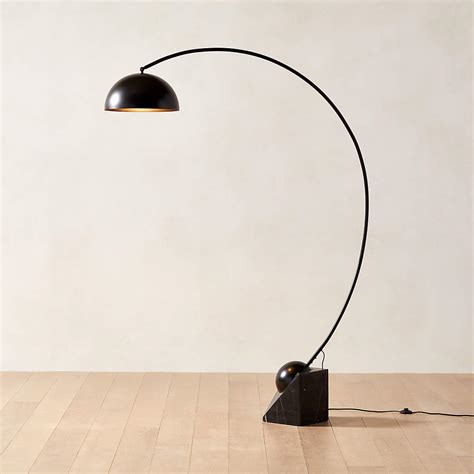 Big Dipper Silver Arc Floor Lamp + Reviews | CB2 Canada