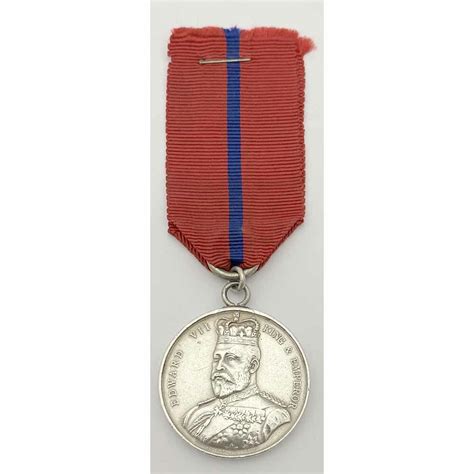 1902 Coronation Private Medal Silver – Liverpool Medals