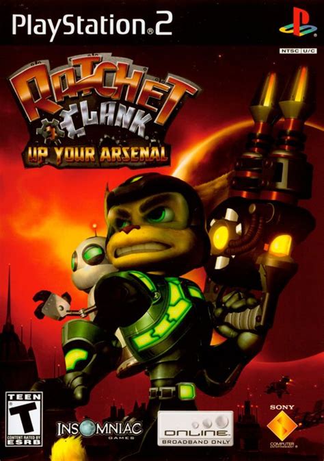 Ratchet & Clank: Up Your Arsenal cover or packaging material - MobyGames