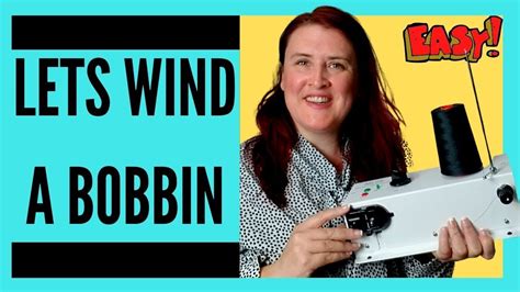 WINDING A BABYLOCK LONG ARM BOBBIN| HOW TO USE BABYLOCK BOBBIN WINDER | Babylock mid arm - YouTube