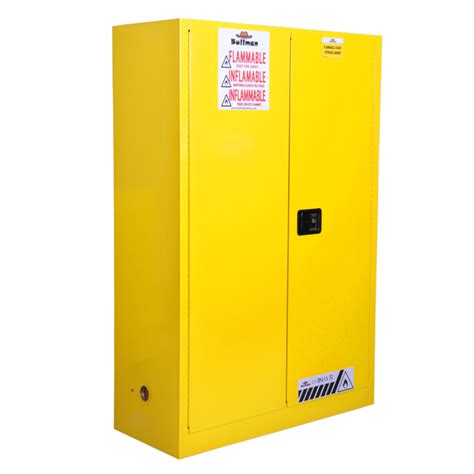 Flammable Cabinet Yellow 45 Gallon Bullman BMC0045Y - Bullman