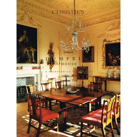 Dumfries House A Chippendale Commission Christie's London July 12-13 2