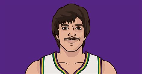 Pete Maravich - New Orleans Jazz Shooting Guard | StatMuse