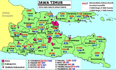 Gambar Peta Pulau Jawa - Peta Pulau Jawa Lengkap dengan keterangannya ...