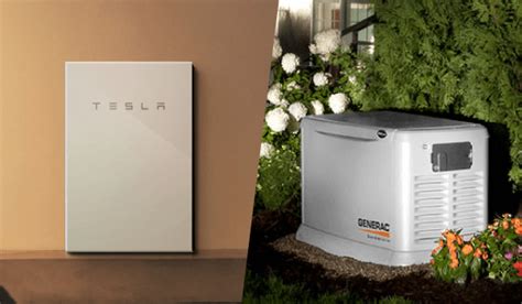 Home Battery Backup Power Vs. Generators | EnergySage