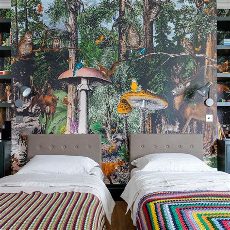 The Black Forest Wall Mural | Kristjana S Williams Studio