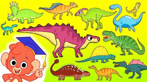 Dinosaur ABC | Learn Dinosaurs for Kids | alphabet dinosaurs cartoon - YouTube