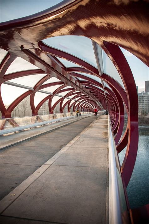 Peace Bridge by Carl Lukasewich | 500px | Santiago calatrava, Pedestrian bridge, Bridge design