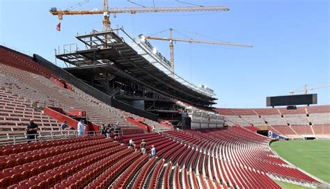 Coliseum renovation leaves USC football fans adjusting to the ...