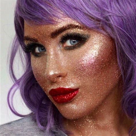 Full-Face Glitter Makeup Look | POPSUGAR Beauty