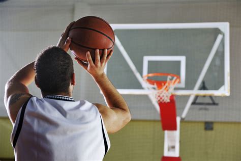 Shot Basketball