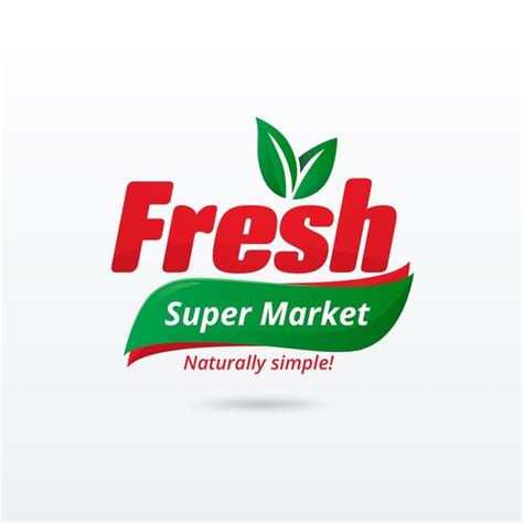 Premium Vector | Supermarket logo template | Supermarket logo, Free ...