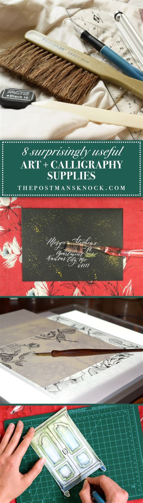 8 Surprisingly Useful Art + Calligraphy Supplies – The Postman's Knock