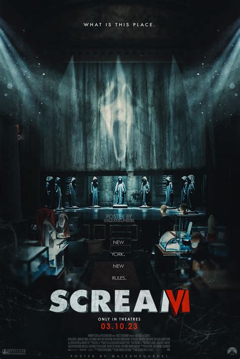 The Ghostface Shrine | SCREAM VI (6) poster! : r/Scream