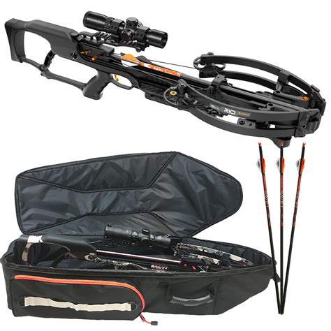 Ravin Crossbows R10 Black 400fps Package with Free Soft Case R014 Bow ...