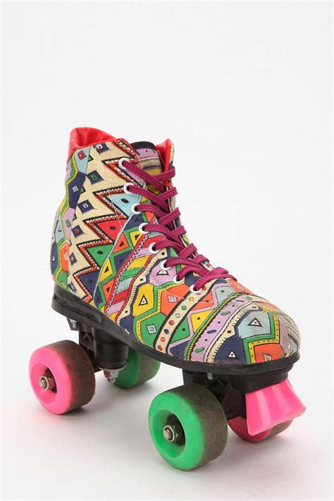 Urban Outfitters - Vintage '80s Party Print Roller Skate | Roller skating, Roller skating party ...