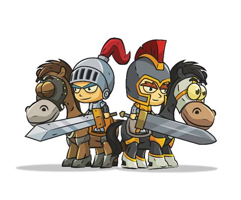 Knights Royalty Free Game Art Preview | Game Art Partners