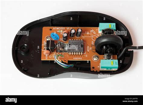 Circuit board inside an optical mouse, computer peripheral device Stock Photo: 146437295 - Alamy