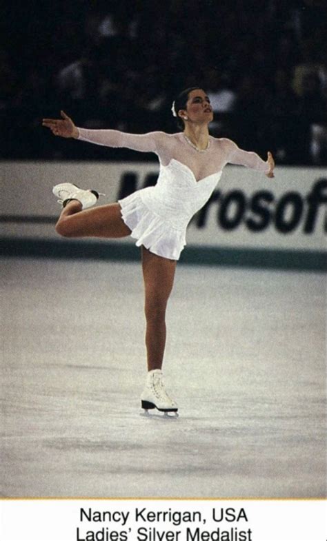 Nancy Kerrigan performing her free skate during the World Figure Skating Championships in Oakl ...