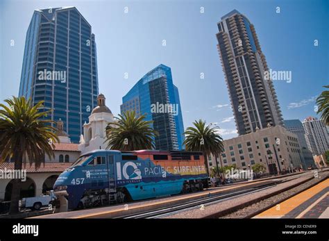 San Diego train station Stock Photo - Alamy