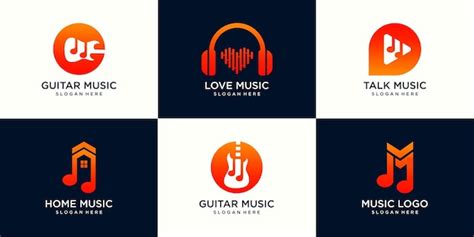 Premium Vector | Set of creative music logo. for modern business ...