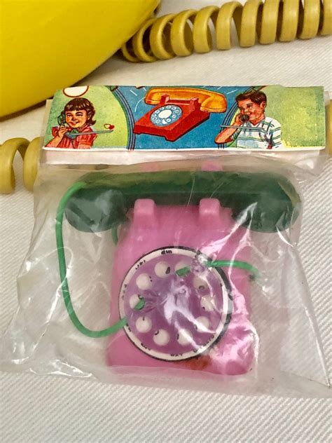 Vintage Mini Plastic Toy Telephone/made in Japan Toy - Etsy