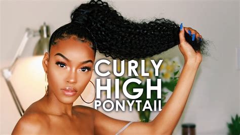 Curly High Ponytail Hairstyles For Black Hair - 2024 HairStyles Ideas