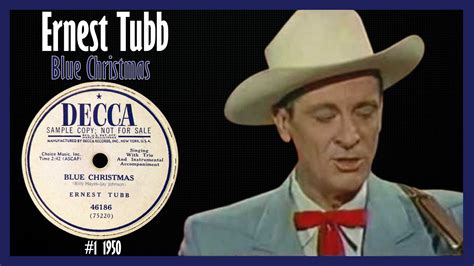 Ernest Tubb - Blue Christmas