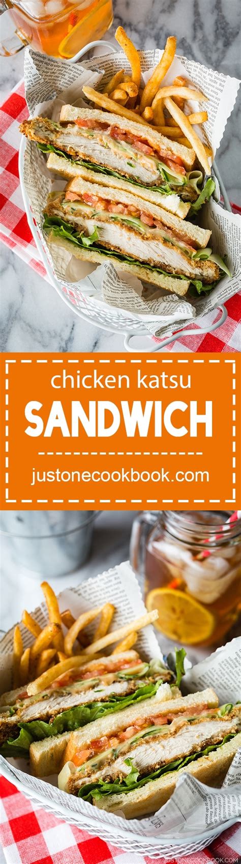 Chicken Katsu Sandwich チキンカツサンド • Just One Cookbook