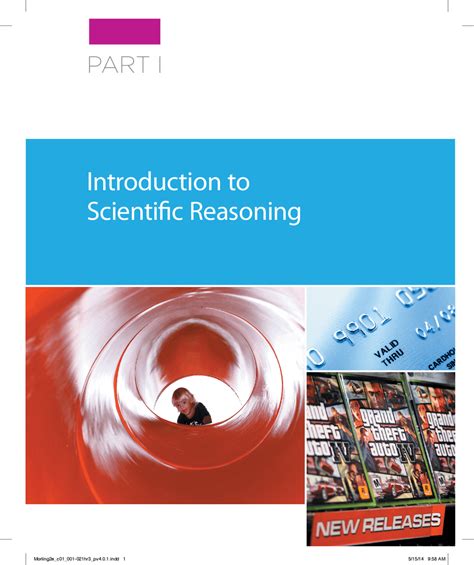 Introduction to Scientific Reasoning: The Theory-Data Cycle - Docsity