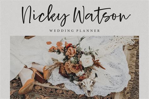 Rustic Wedding Modern Calligraphy Font - So Fontsy