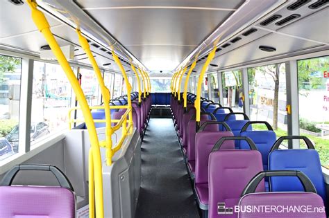 Interior: Upper-deck - SMRT Buses Alexander Dennis Enviro 500 MMC | Bus Interchange