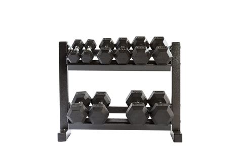 YORK Mini 2-Tier Dumbbell Stand - York Barbell