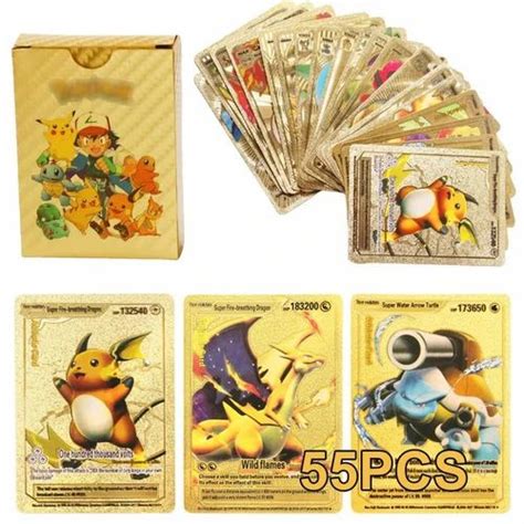 Multicolor Plastic Pokemon Trading Card, Size: 9 X 7 X 2 cm at ₹ 110 in ...