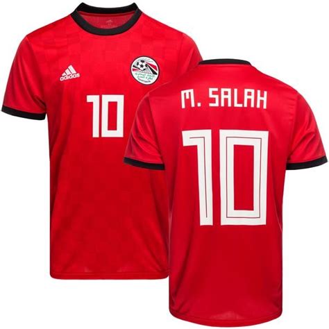 Egypt Home Shirt World Cup 2018 M. SALAH 10