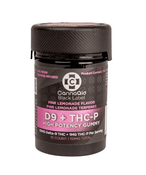 D9 + THC-P or HHC-P Gummy - 11mg ea - 10ct | Apotheca