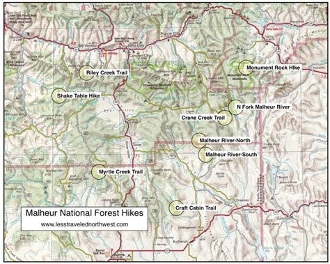 Day Hikes in the Malheur National Forest