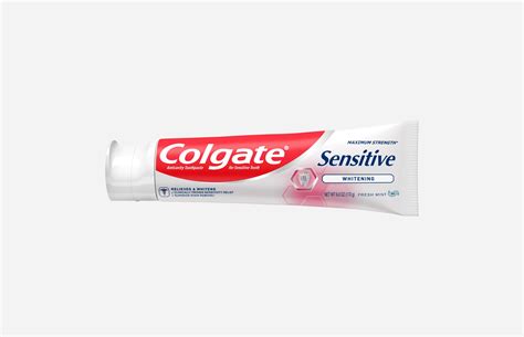 Colgate Sensitive Maximum Strength Whitening Toothpaste - Colgate - Colgate