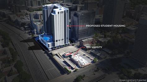 The Varsity parking lot to become student housing near Georgia Tech - Atlanta Business Chronicle