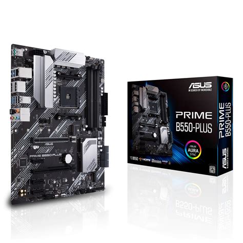 Buy ASUS Prime B550-PLUS AMD AM4 Zen 3 Ryzen 5000 & 3rd Gen Ryzen ATX ...