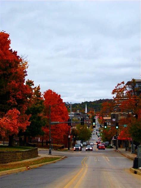 Fall Colors on Fayetteville's hot spot Dickson Street! | University of ...