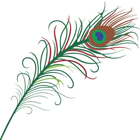 Free peacock feather clipart clipart and vector image – Clipartix